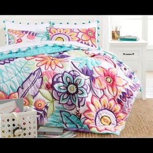 Pottery Barn Teen Full Floral Comforter